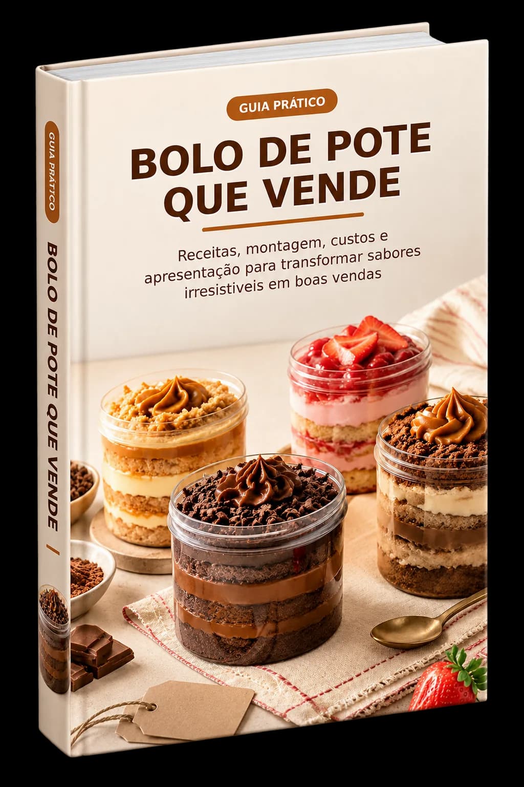Capa do ebook Bolo de Pote que Vende